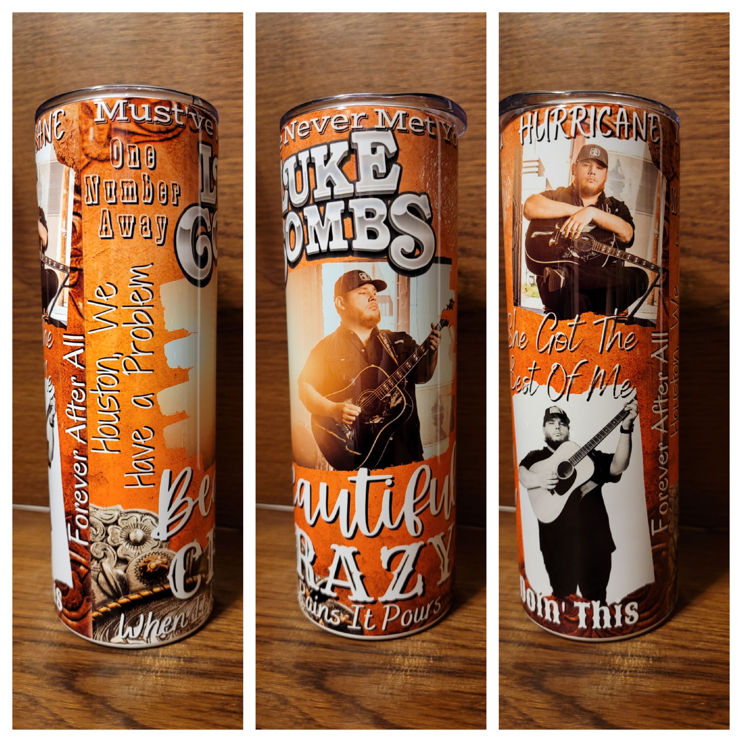 Luke Combs Tumbler 2 styles Wish Upon A Page